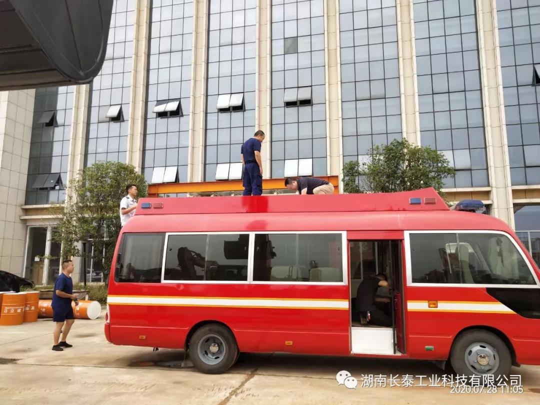 KY平台_KY（中国）一站式服务平台｜湖南株洲通信前导车改装完成